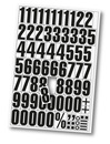 9218-03029 - Magnetische Ziffern und Buchstaben schwarz-weiss