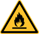 9225-12050-010 - Warnschild "Feuergefährliche Stoffe"