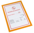 9015-00593-060 - Premium magnetic info pocket single orange