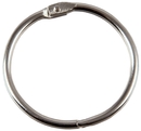 9015-00644 - Metall-Klappringe einzeln silber