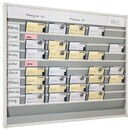 9019-01021-2 - Werkstattplaner Schienen befuellt grau