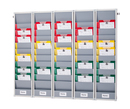 9089-00011 - Einstecktafel nach Kanban-Prinzip