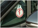 9108-02096-009 - Hinweisschild Arzt im Dienst Auto Seite