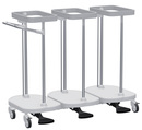 9136-00003 - Waeschesammler 3-fach ohne Deckel