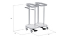 9136-00001 - Waeschesammler 2-fach Groesse