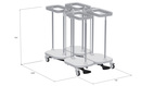 9136-00001 - Waeschesammler 2x2-fach Groesse