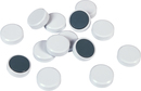 9177-00511 - Facettenrand-Magnet Faecher weiss