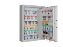 9201-00029 - Schluesselschrank mit Elektronikschloss fuer 120 Schluessel offen deko
