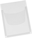 9218-02983 - Magnet-Tasche A4 Dehnfalte einzeln leer transparent