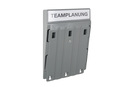 9218-05253 - Grundmodul fuer Wandsortierer Flat DIN A5 hellgrau