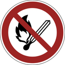 9225-10030-010 - Verbotsschild "Feuer, offenes Licht und Rauchen verboten"