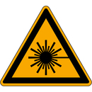 9225-12100-010 - Warnschild "Warnung vor Laserstrahl"