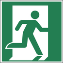 9225-14061-015 - Fluchtwegsschild "Fluchtweg - Notausgang" rechtslaufend