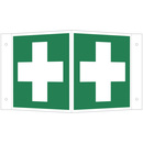 9225-14715-015 - Rettungs-Winkelschild "Erste Hilfe"