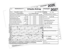 9606-00550 - Urlaubsantrag