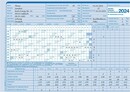 9606-00573 - Gleitzeit-Abrechnungs-Fehlzeiten-Karte2024