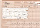 9606-00573 - Gleitzeit-Abrechnungs-Fehlzeiten-Karte2023