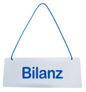 SON 047 - Patienten-Hinweis-Schild Bilanz