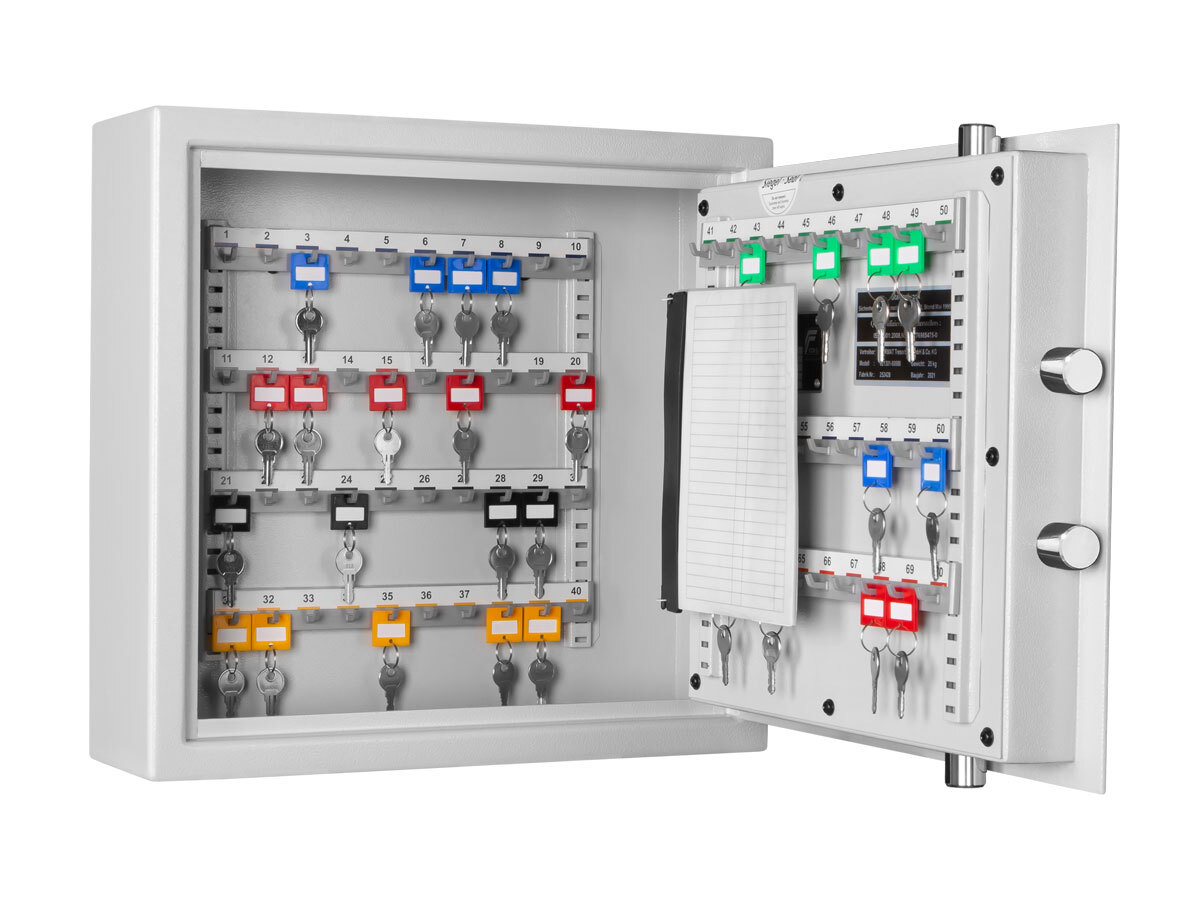9201-00010-ELS - Key safe with electronic lock for 70 keys